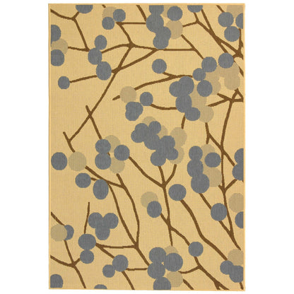 Tapis de jardin imperméable pour intérieur/extérieur SAFAVIEH Courtyard Delois