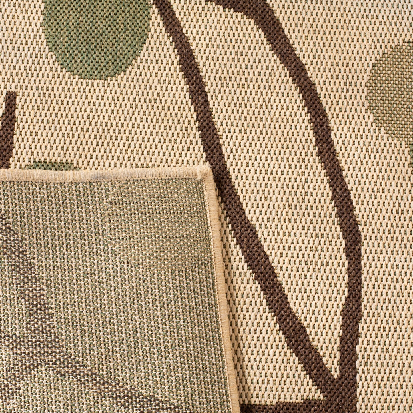 Tapis de jardin imperméable pour intérieur/extérieur SAFAVIEH Courtyard Delois