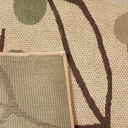 Tapis de jardin imperméable pour intérieur/extérieur SAFAVIEH Courtyard Delois