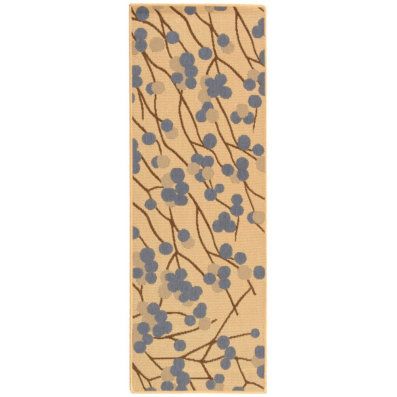 Tapis de jardin imperméable pour intérieur/extérieur SAFAVIEH Courtyard Delois