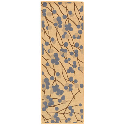 Tapis de jardin imperméable pour intérieur/extérieur SAFAVIEH Courtyard Delois