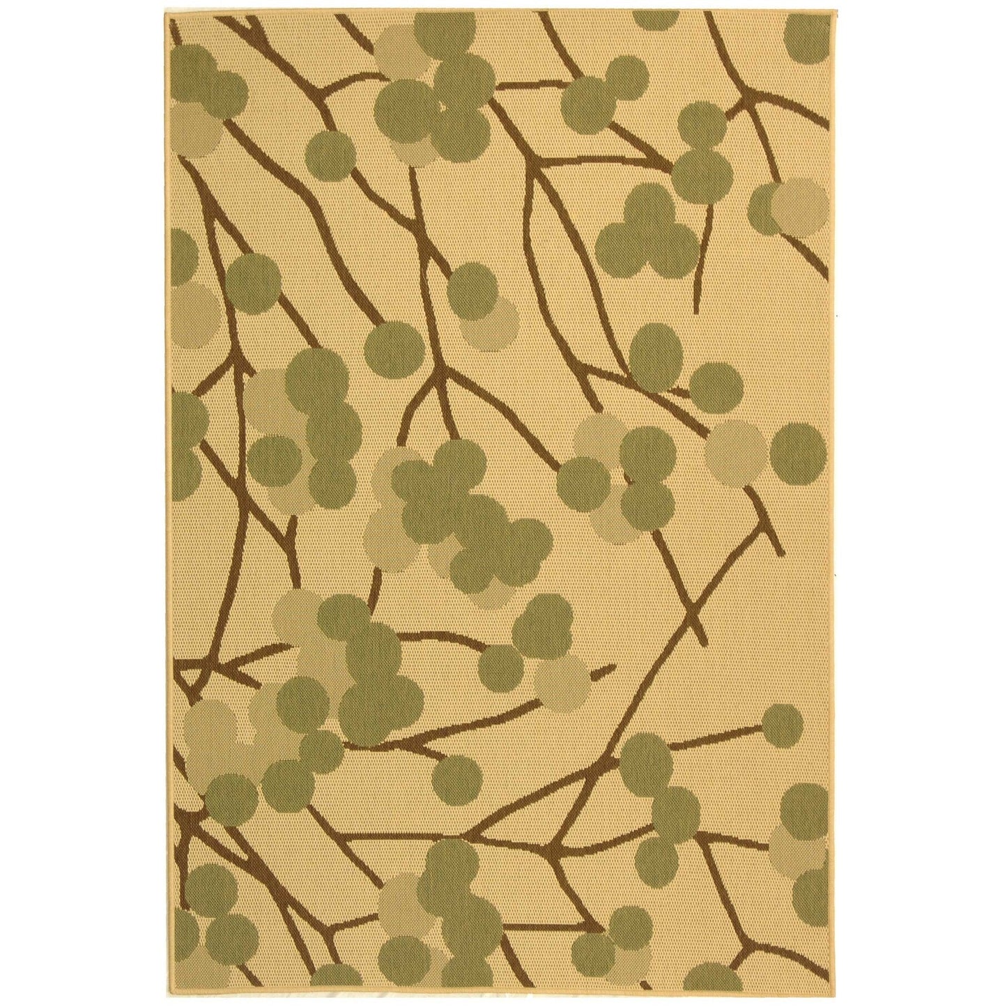 Tapis de jardin imperméable pour intérieur/extérieur SAFAVIEH Courtyard Delois