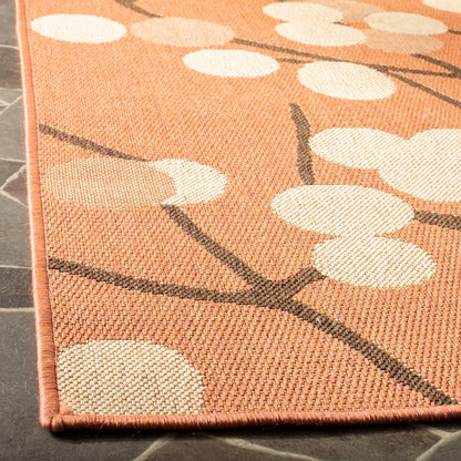 Tapis de jardin imperméable pour intérieur/extérieur SAFAVIEH Courtyard Delois