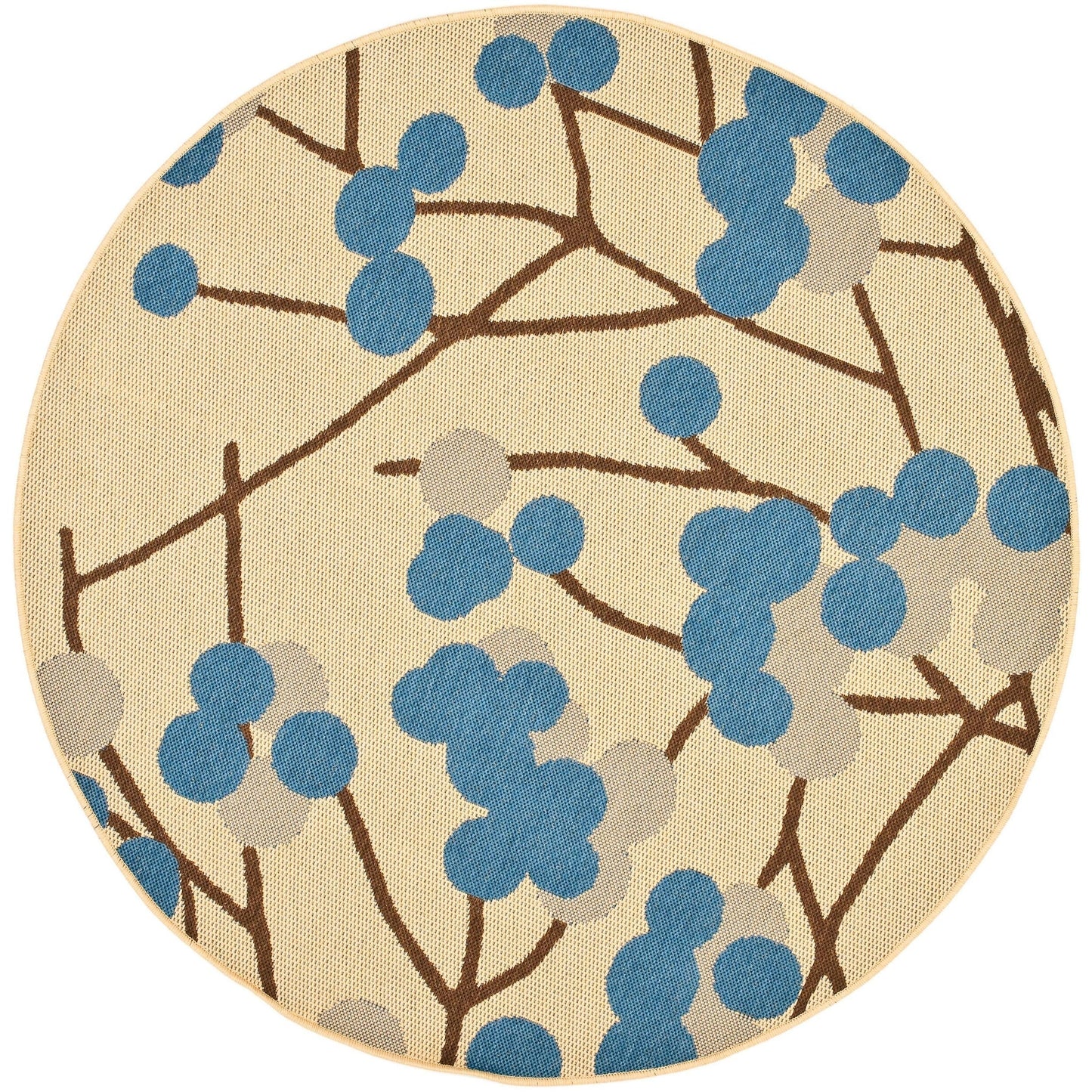 Tapis de jardin imperméable pour intérieur/extérieur SAFAVIEH Courtyard Delois