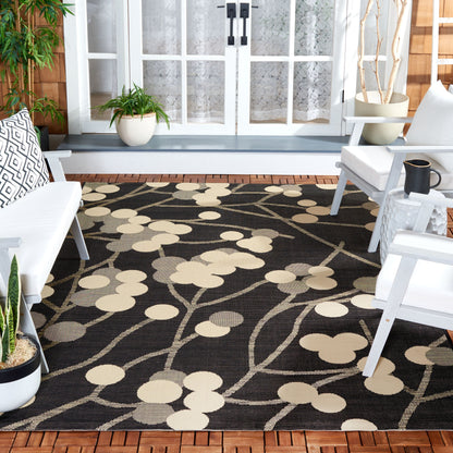 Tapis de jardin imperméable pour intérieur/extérieur SAFAVIEH Courtyard Delois