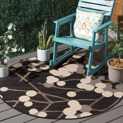 Tapis de jardin imperméable pour intérieur/extérieur SAFAVIEH Courtyard Delois