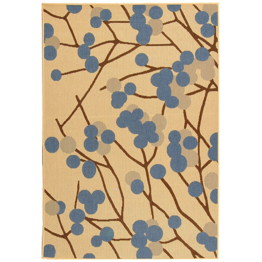 Tapis de jardin imperméable pour intérieur/extérieur SAFAVIEH Courtyard Delois