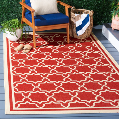 Tapis de jardin imperméable pour intérieur/extérieur SAFAVIEH Courtyard Gulsin