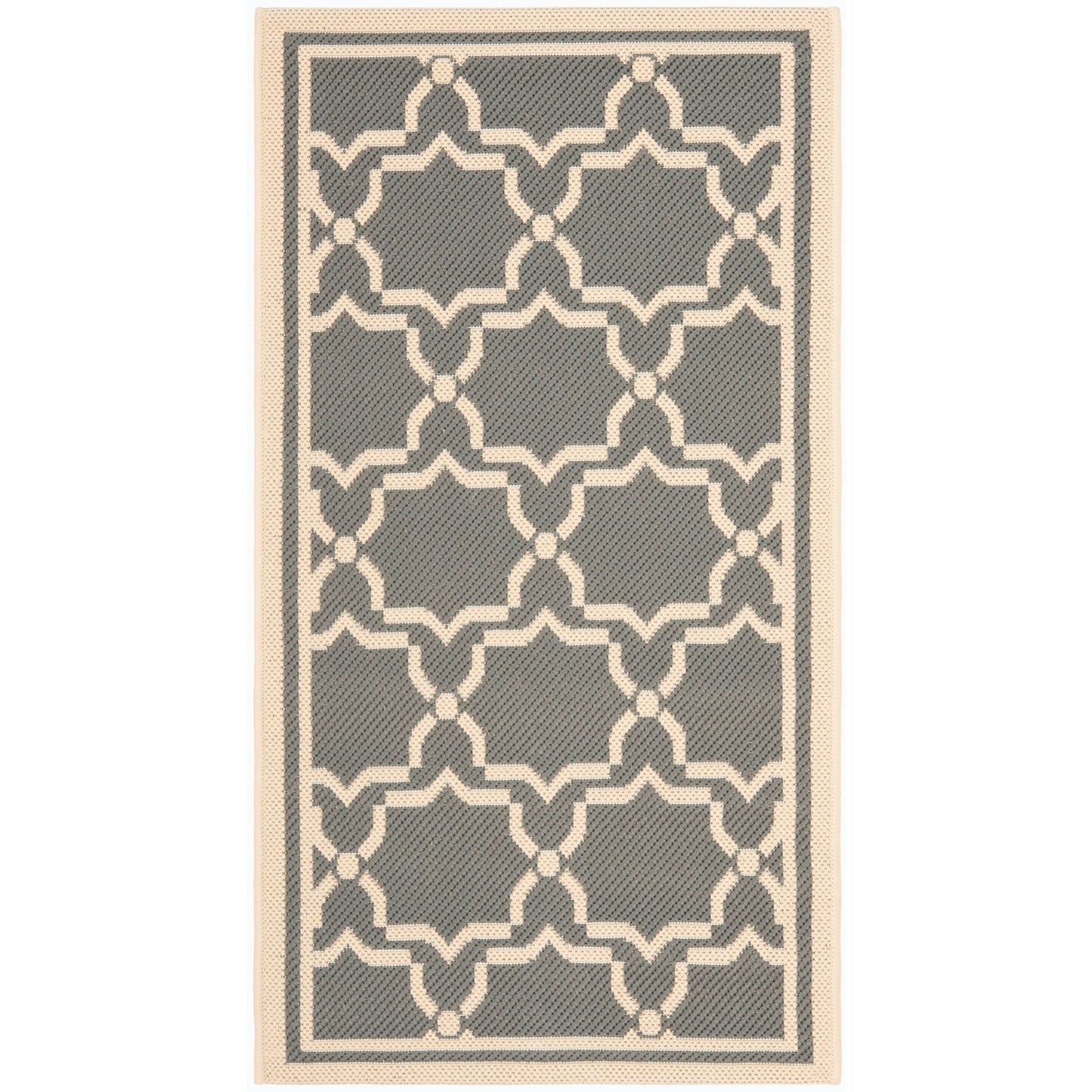 Tapis de jardin imperméable pour intérieur/extérieur SAFAVIEH Courtyard Gulsin