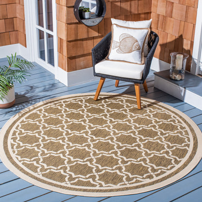 Tapis de jardin imperméable pour intérieur/extérieur SAFAVIEH Courtyard Gulsin