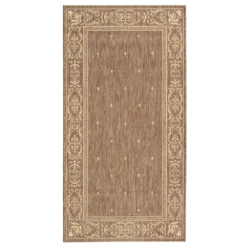 Tapis de jardin imperméable pour intérieur/extérieur SAFAVIEH Courtyard Hendrina