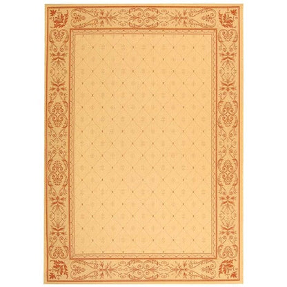 Tapis de jardin imperméable pour intérieur/extérieur SAFAVIEH Courtyard Hendrina