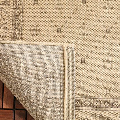 Tapis de jardin imperméable pour intérieur/extérieur SAFAVIEH Courtyard Hendrina