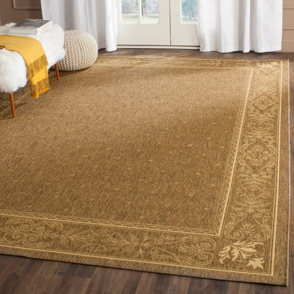 Tapis de jardin imperméable pour intérieur/extérieur SAFAVIEH Courtyard Hendrina