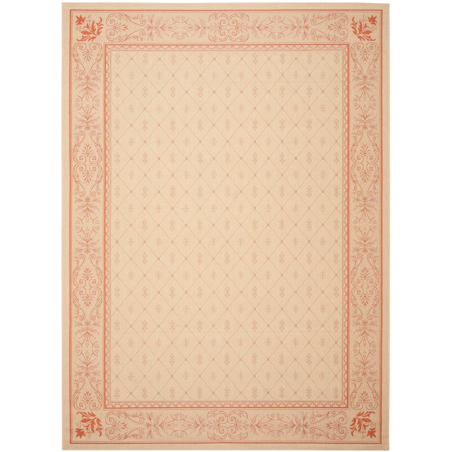 Tapis de jardin imperméable pour intérieur/extérieur SAFAVIEH Courtyard Hendrina