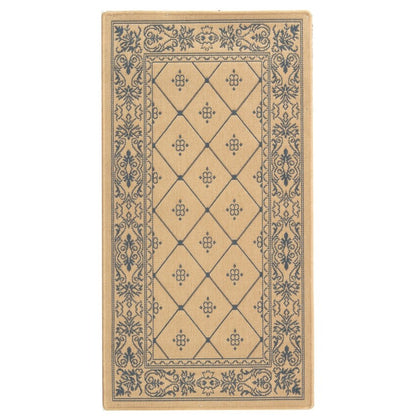 Tapis de jardin imperméable pour intérieur/extérieur SAFAVIEH Courtyard Hendrina