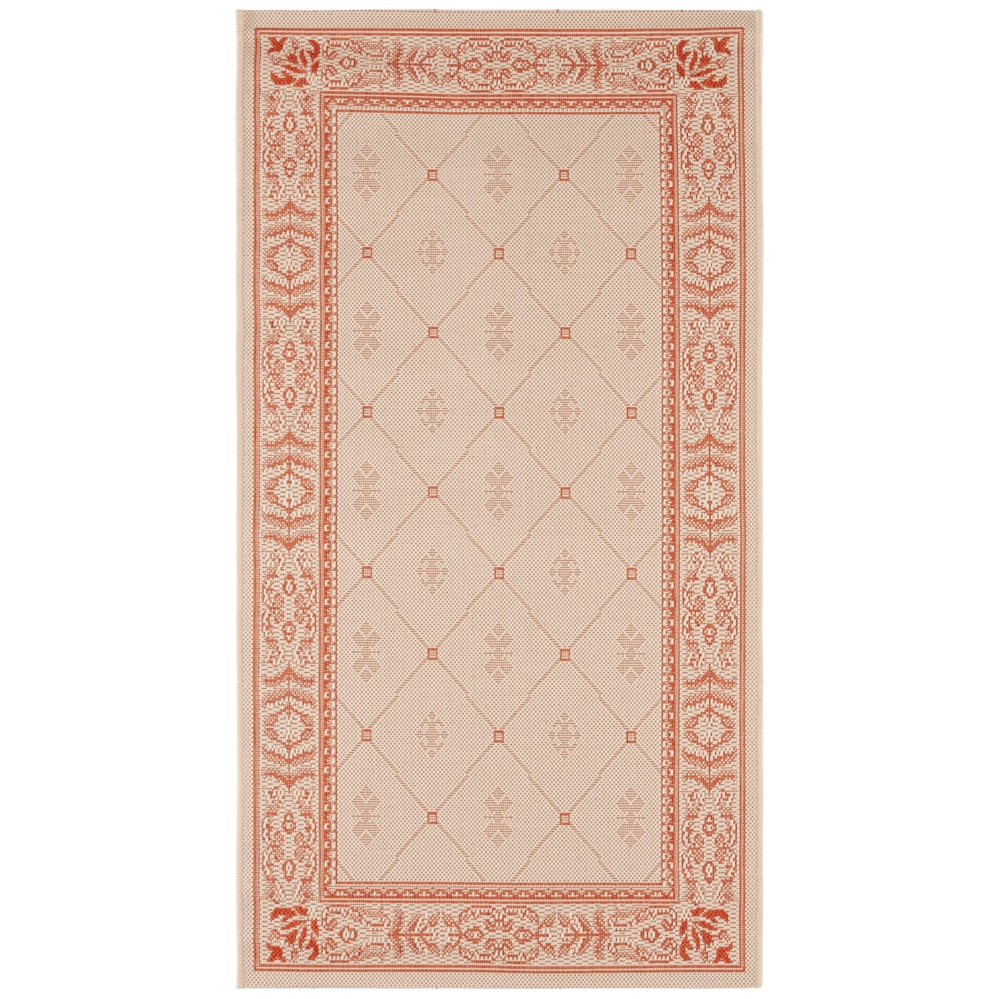 Tapis de jardin imperméable pour intérieur/extérieur SAFAVIEH Courtyard Hendrina
