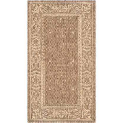Tapis de jardin imperméable pour intérieur/extérieur SAFAVIEH Courtyard Hendrina