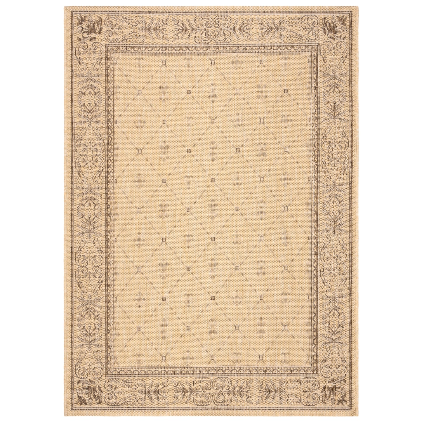Tapis de jardin imperméable pour intérieur/extérieur SAFAVIEH Courtyard Hendrina