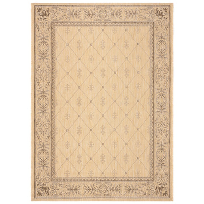 Tapis de jardin imperméable pour intérieur/extérieur SAFAVIEH Courtyard Hendrina