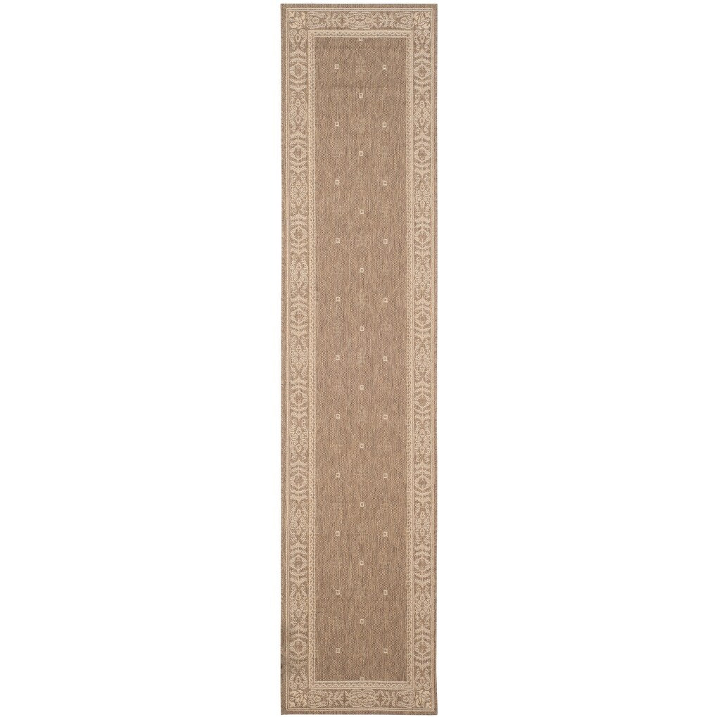 Tapis de jardin imperméable pour intérieur/extérieur SAFAVIEH Courtyard Hendrina