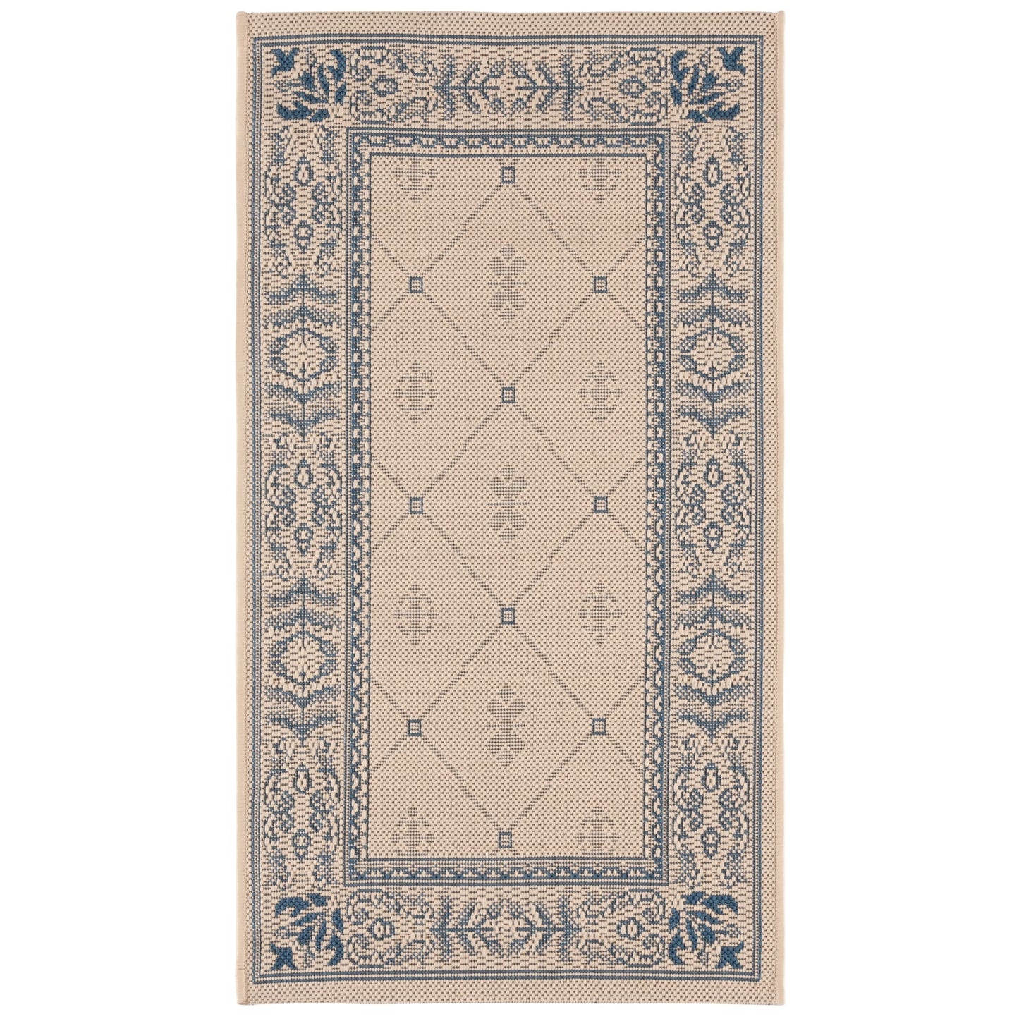 Tapis de jardin imperméable pour intérieur/extérieur SAFAVIEH Courtyard Hendrina