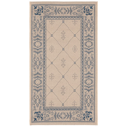 Tapis de jardin imperméable pour intérieur/extérieur SAFAVIEH Courtyard Hendrina
