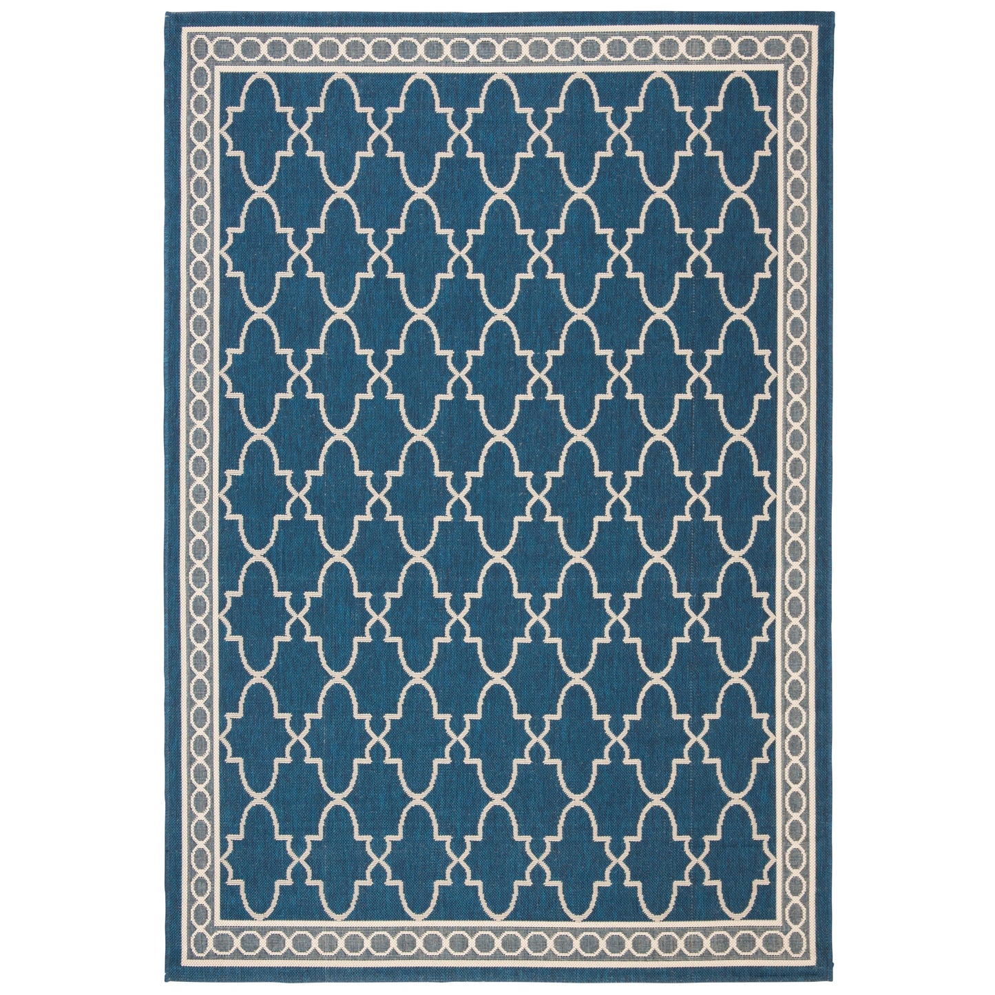 Tapis de jardin imperméable pour intérieur/extérieur SAFAVIEH Courtyard Janell Treillis