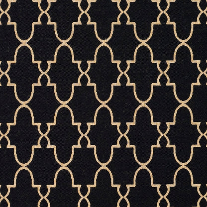 Tapis de jardin imperméable pour intérieur/extérieur SAFAVIEH Courtyard Janell Treillis