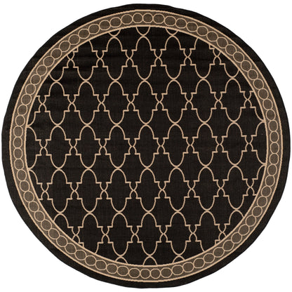 Tapis de jardin imperméable pour intérieur/extérieur SAFAVIEH Courtyard Janell Treillis