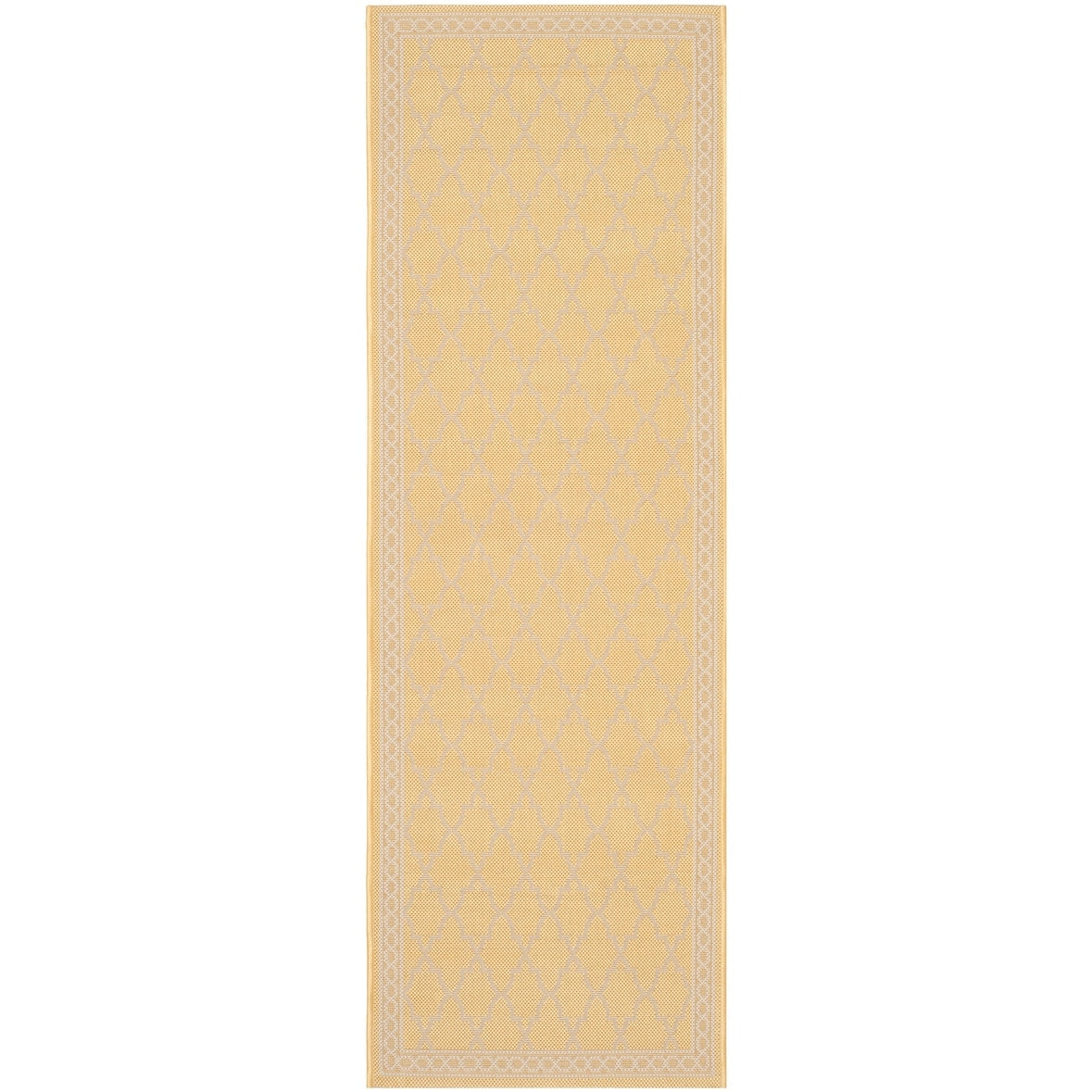 Tapis de jardin imperméable pour intérieur/extérieur SAFAVIEH Courtyard Janell Treillis