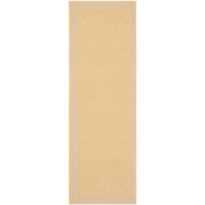 Tapis de jardin imperméable pour intérieur/extérieur SAFAVIEH Courtyard Janell Treillis