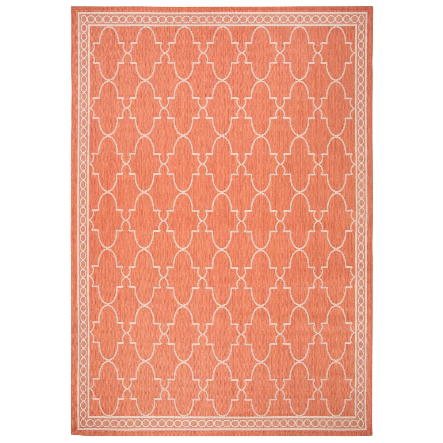 Tapis de jardin imperméable pour intérieur/extérieur SAFAVIEH Courtyard Janell Treillis