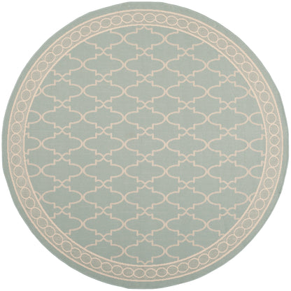 Tapis de jardin imperméable pour intérieur/extérieur SAFAVIEH Courtyard Janell Treillis