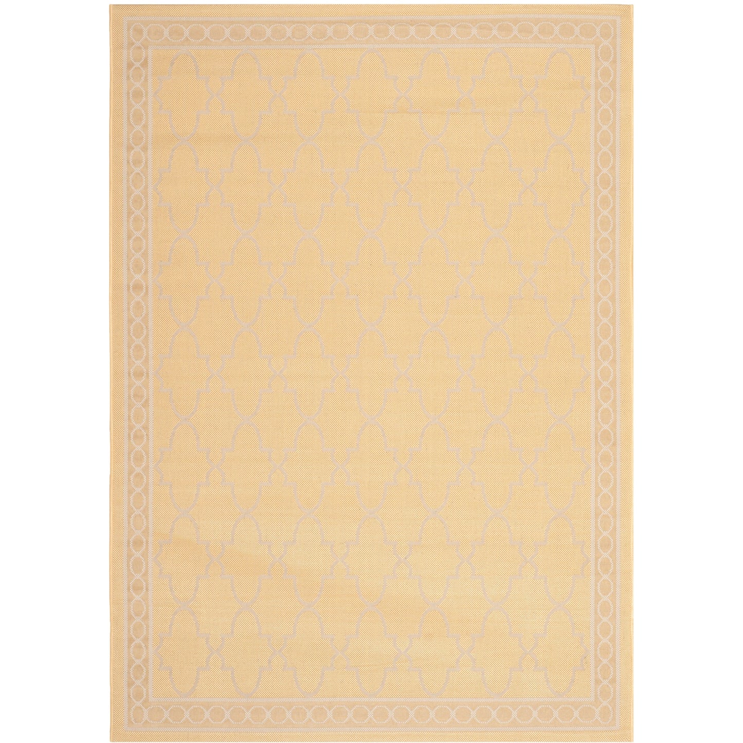 Tapis de jardin imperméable pour intérieur/extérieur SAFAVIEH Courtyard Janell Treillis