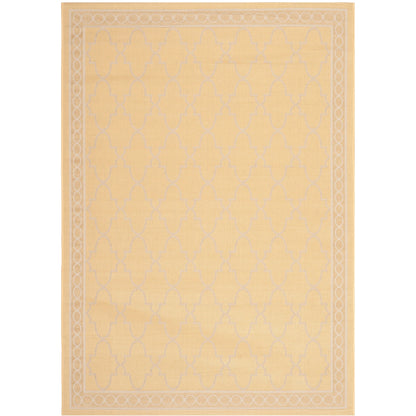 Tapis de jardin imperméable pour intérieur/extérieur SAFAVIEH Courtyard Janell Treillis