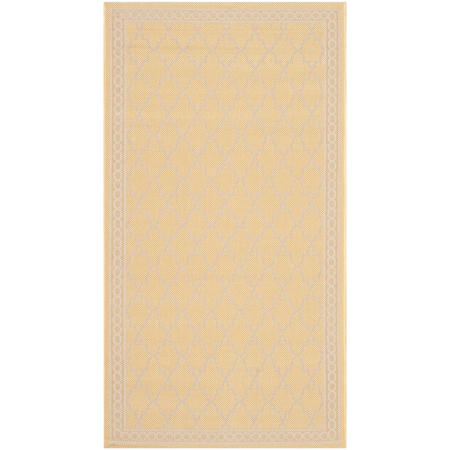 Tapis de jardin imperméable pour intérieur/extérieur SAFAVIEH Courtyard Janell Treillis