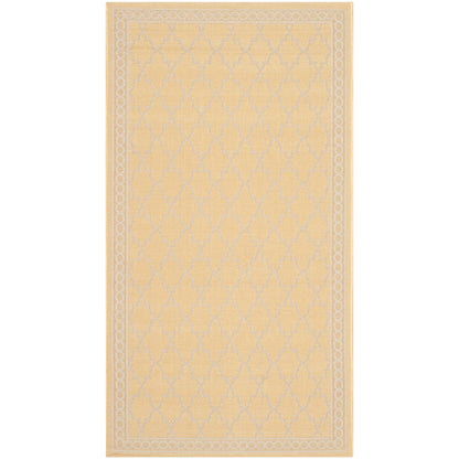 Tapis de jardin imperméable pour intérieur/extérieur SAFAVIEH Courtyard Janell Treillis