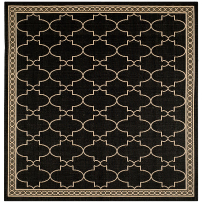 Tapis de jardin imperméable pour intérieur/extérieur SAFAVIEH Courtyard Janell Treillis