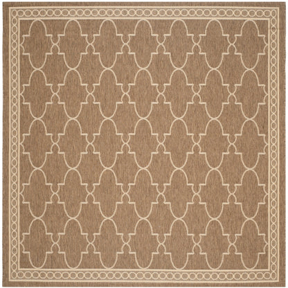 Tapis de jardin imperméable pour intérieur/extérieur SAFAVIEH Courtyard Janell Treillis