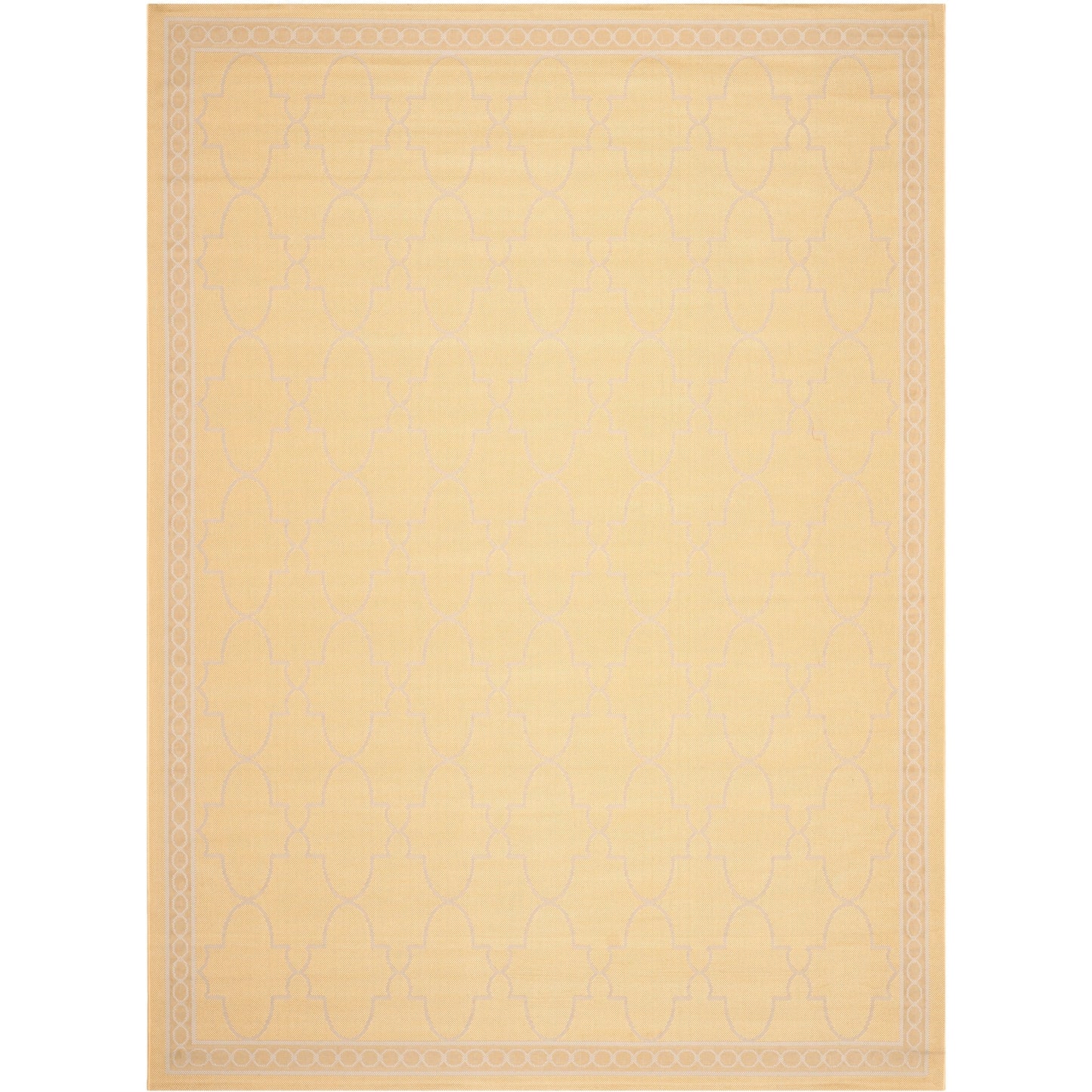 Tapis de jardin imperméable pour intérieur/extérieur SAFAVIEH Courtyard Janell Treillis