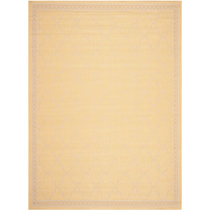 Tapis de jardin imperméable pour intérieur/extérieur SAFAVIEH Courtyard Janell Treillis