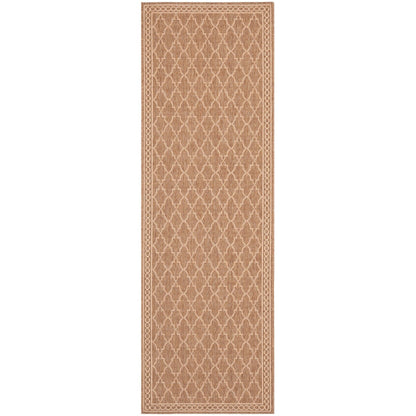 Tapis de jardin imperméable pour intérieur/extérieur SAFAVIEH Courtyard Janell Treillis