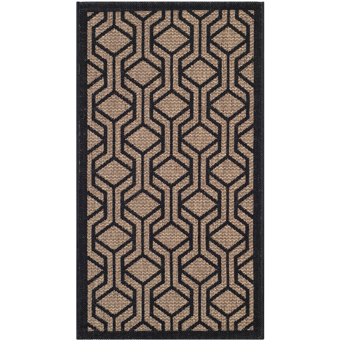 Tapis de jardin imperméable pour intérieur/extérieur SAFAVIEH Courtyard Jeanine
