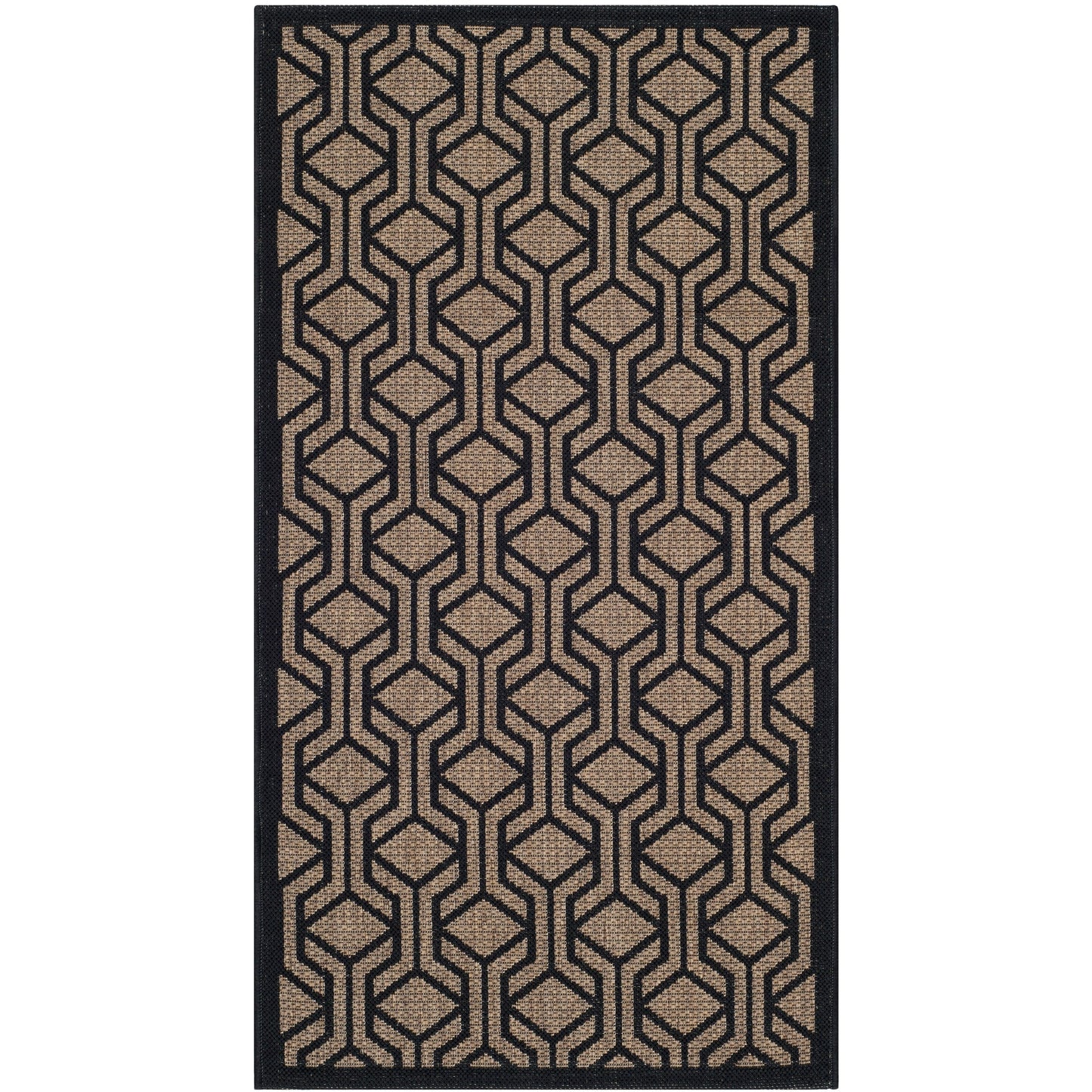 Tapis de jardin imperméable pour intérieur/extérieur SAFAVIEH Courtyard Jeanine