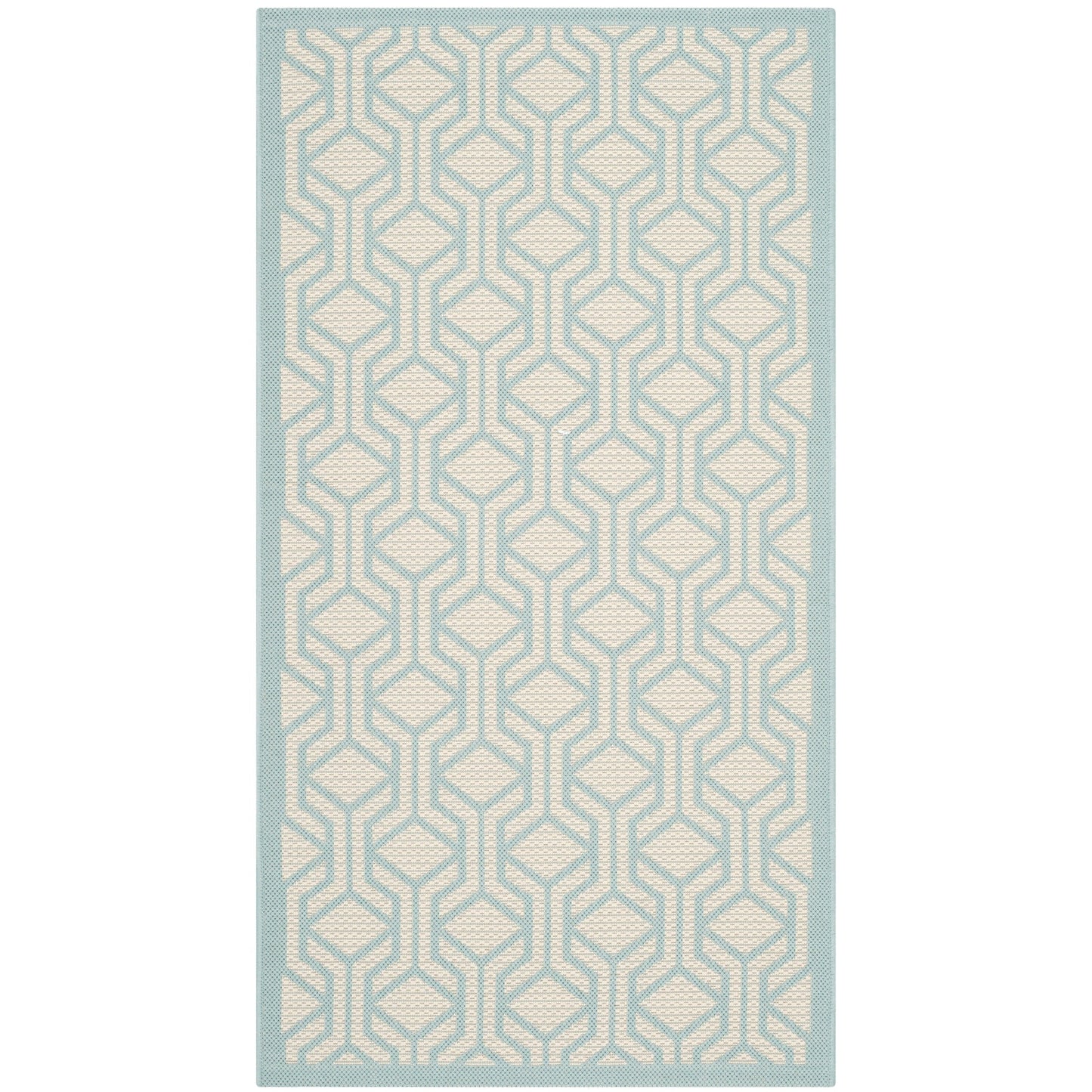 Tapis de jardin imperméable pour intérieur/extérieur SAFAVIEH Courtyard Jeanine