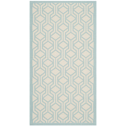Tapis de jardin imperméable pour intérieur/extérieur SAFAVIEH Courtyard Jeanine