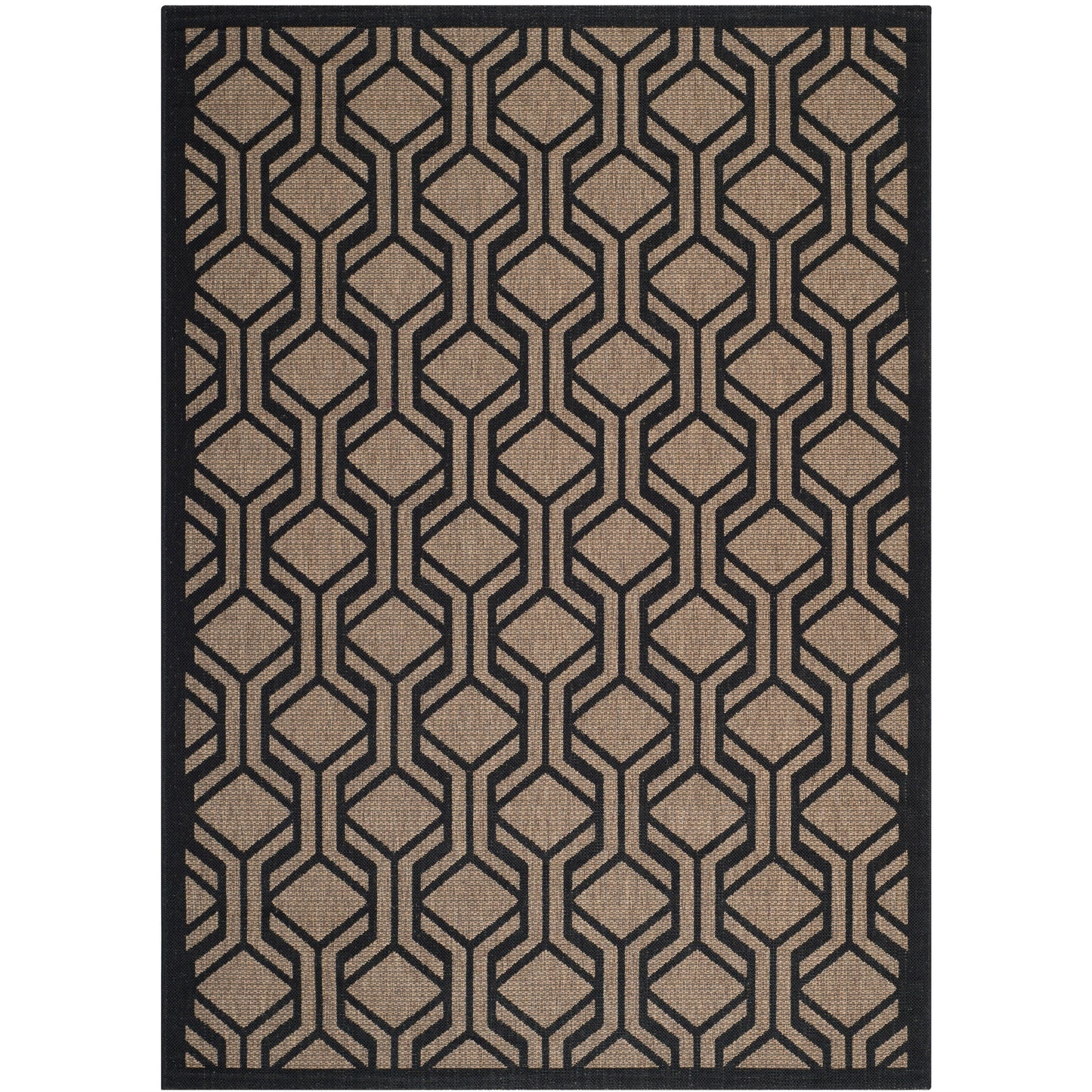 Tapis de jardin imperméable pour intérieur/extérieur SAFAVIEH Courtyard Jeanine