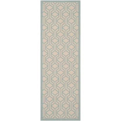 Tapis de jardin imperméable pour intérieur/extérieur SAFAVIEH Courtyard Jeanine