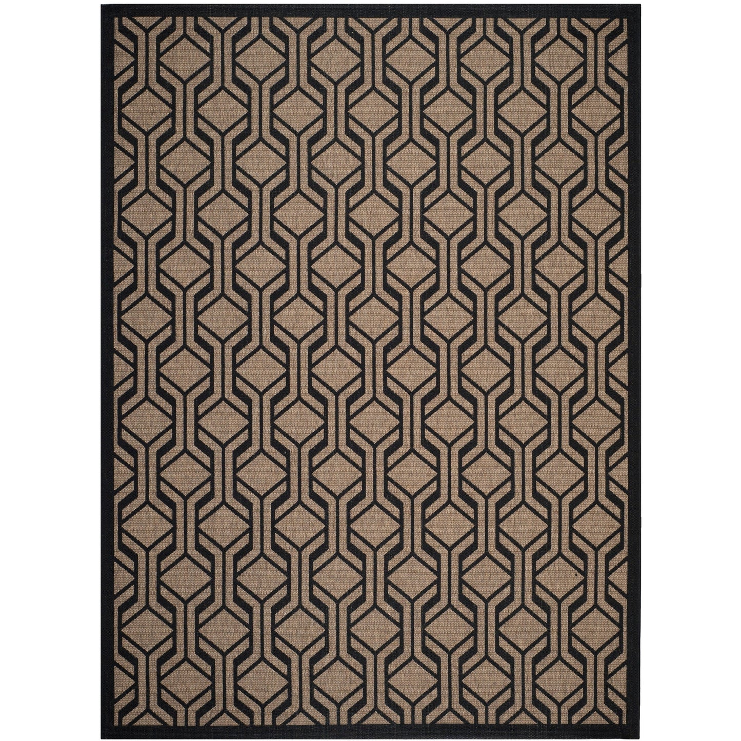 Tapis de jardin imperméable pour intérieur/extérieur SAFAVIEH Courtyard Jeanine